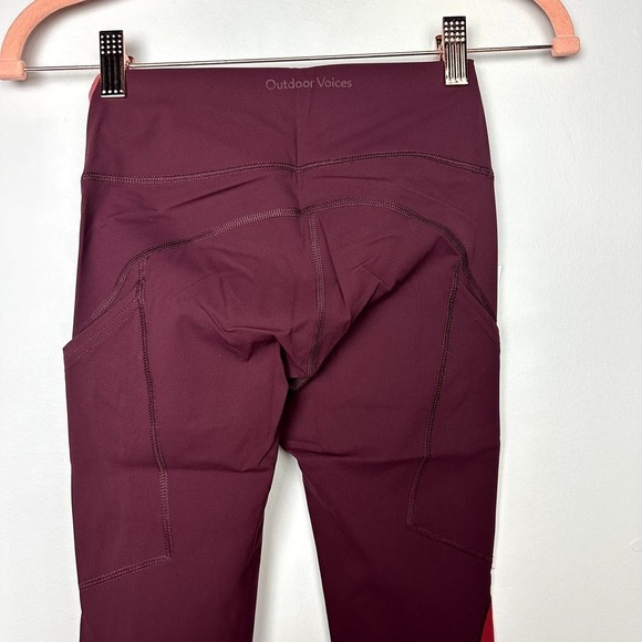 Outdoor Voices NWT Rose Pomegranate SuperForm™ 7/8 Legging Size XS - Picture 7 of 8